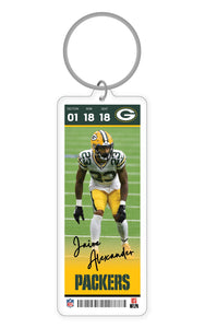 NFL Green Bay Packers Jaire Alexander Acrylic Player Keychain - MOQ 24