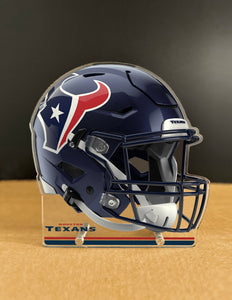 NFL Houston Texans Acrylic Speed Helmet Standee - MOQ 6