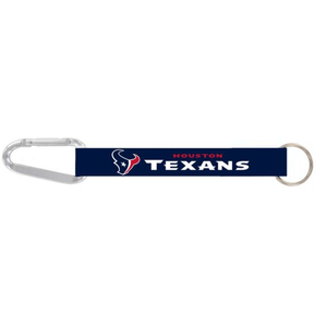 NFL Houston Texans Carabiner Keychain - MOQ 300