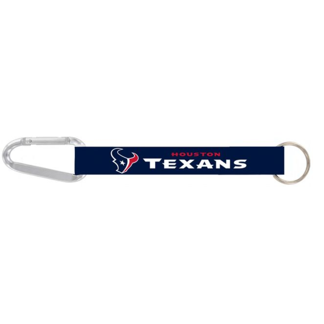 NFL Houston Texans Carabiner Keychain - MOQ 300