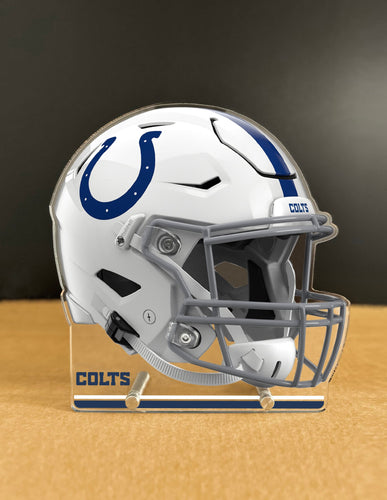 NFL Indianapolis Colts Acrylic Speed Helmet Standee - MOQ 6
