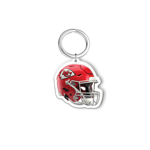NFL Kansas City Chiefs Acrylic Speed Helmet Keychain - MOQ 24