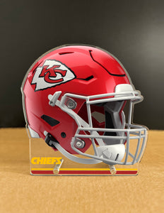 NFL Kansas City Chiefs Acrylic Speed Helmet Standee - MOQ 6