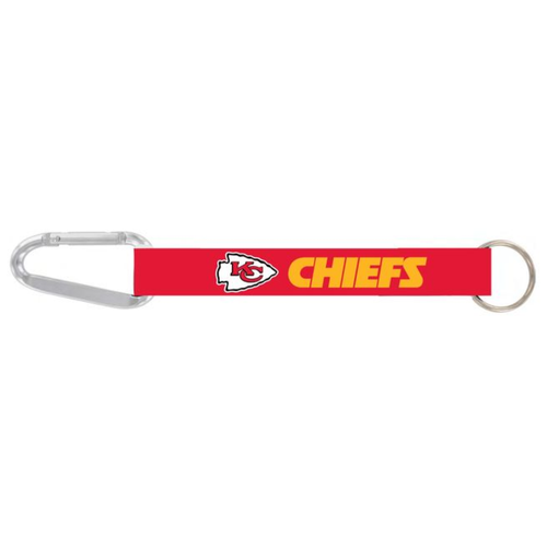 NFL Kansas City Chiefs Carabiner Keychain - MOQ 300