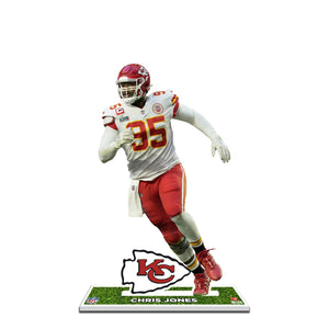 NFL Kansas City Chiefs Chris Jones Player Standee - MOQ 12