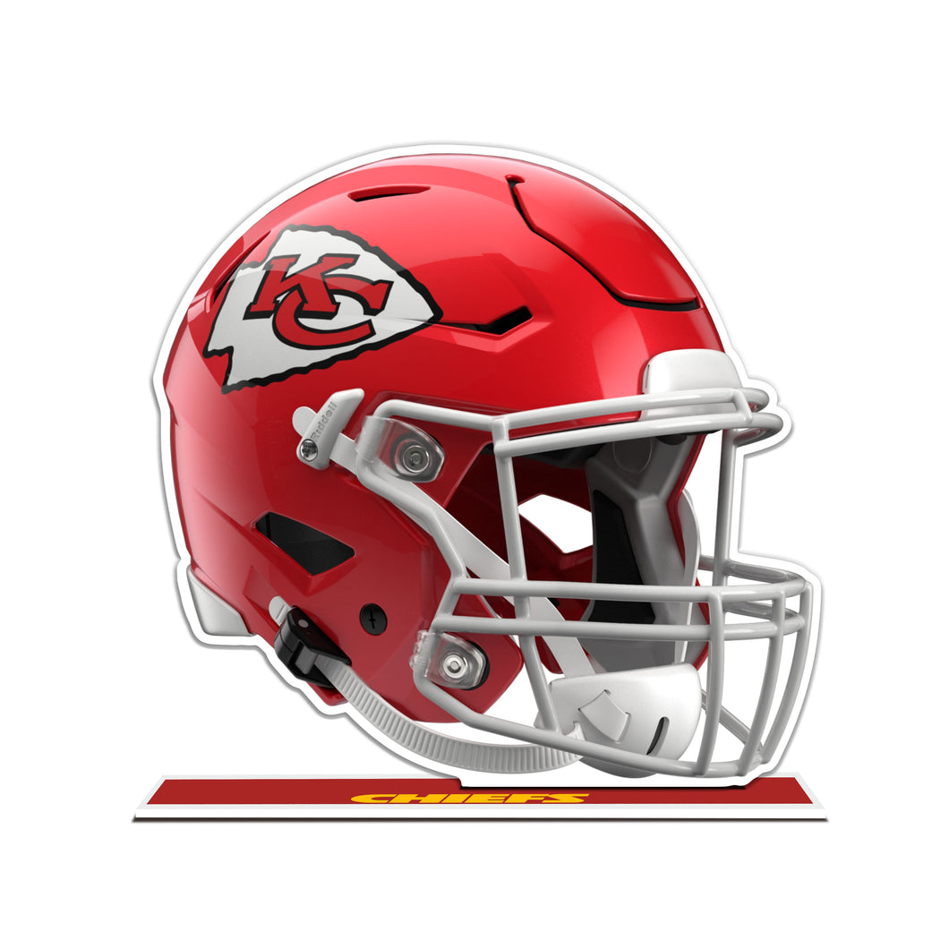 NFL Kansas City Chiefs Styrene Speed Helmet Standee - MOQ 12