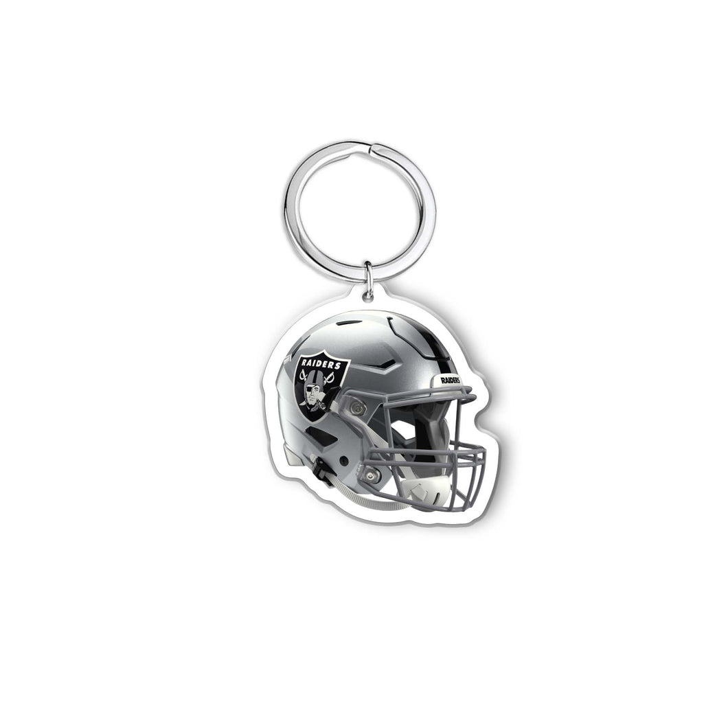 NFL Las Vegas Raiders Acrylic Speed Helmet Keychain - MOQ 24