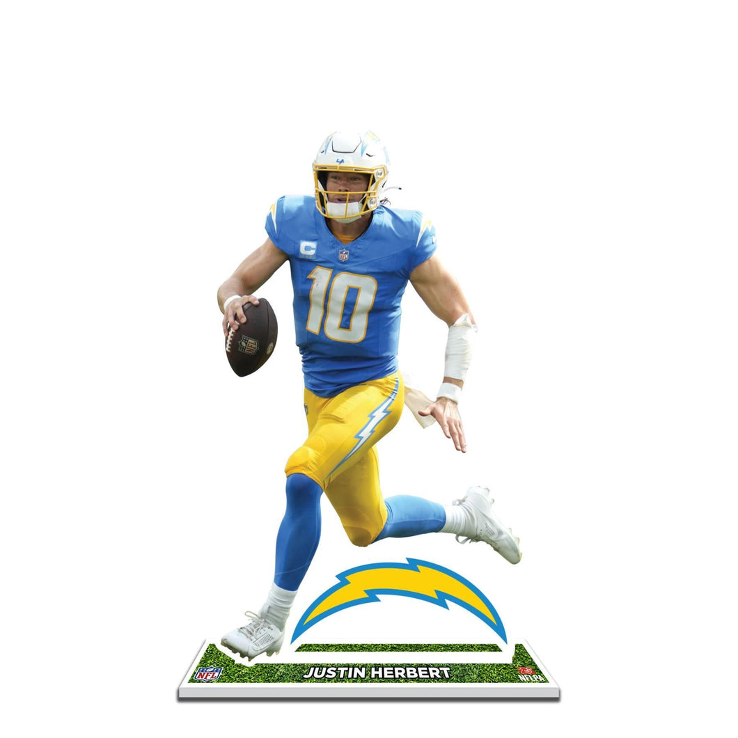 NFL Los Angeles Chargers Justin Herbert Player Standee - MOQ 12
