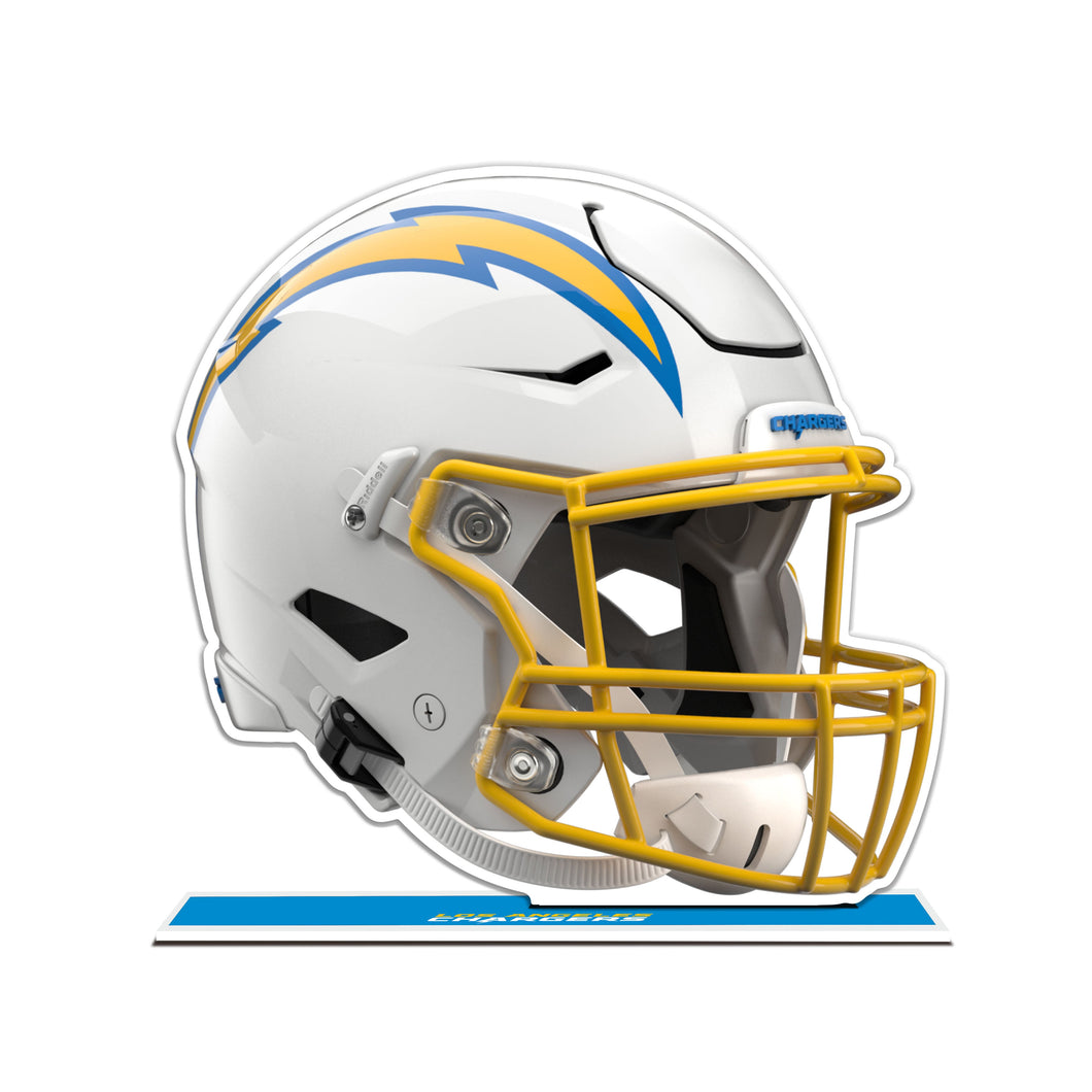 NFL Los Angeles Chargers Styrene Speed Helmet Standee - MOQ 12
