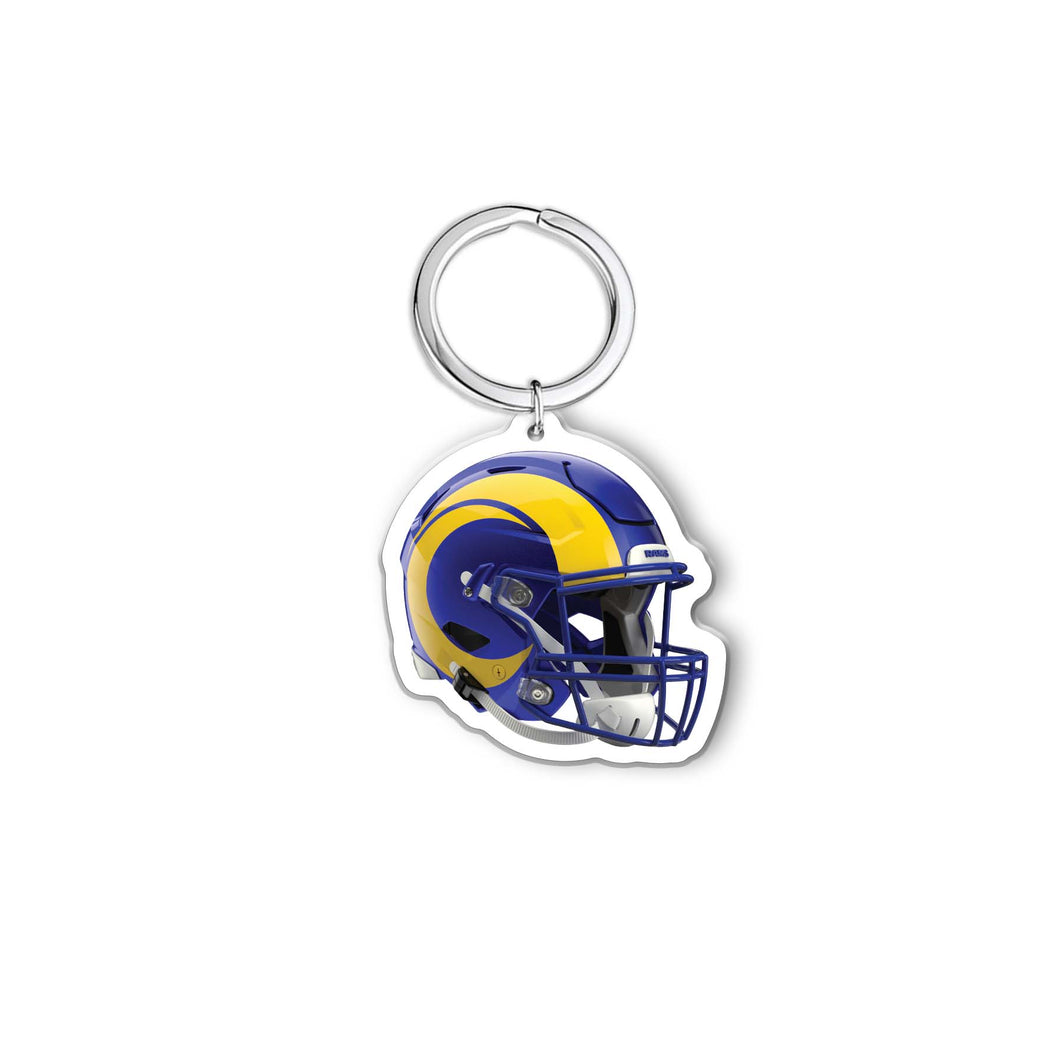 NFL Los Angeles Rams Acrylic Speed Helmet Keychain - MOQ 24