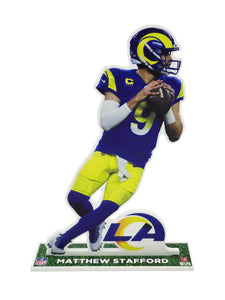 NFL Los Angeles Rams Matthew Stafford Player Standee - MOQ 12