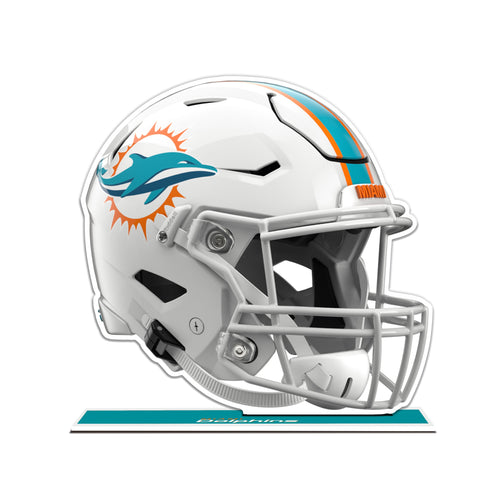 NFL Miami Dolphins Styrene Speed Helmet Standee - MOQ 12