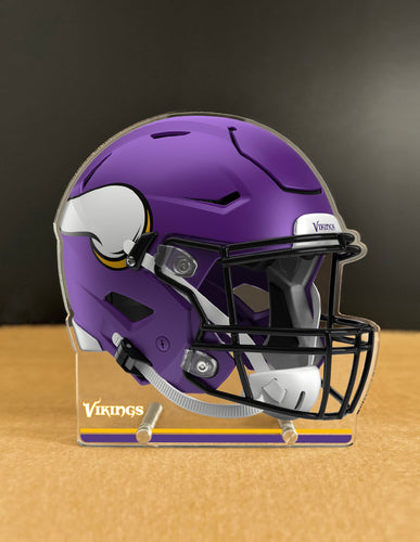 NFL Minnesota Vikings Acrylic Speed Helmet Standee - MOQ 6