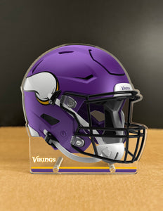 NFL Minnesota Vikings Acrylic Speed Helmet Standee - MOQ 6