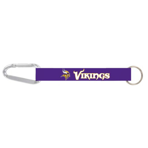 NFL Minnesota Vikings Carabiner Keychain - MOQ 300