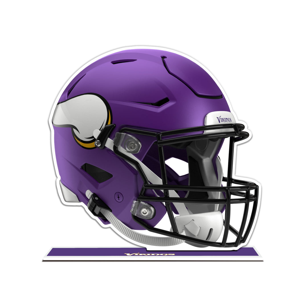 NFL Minnesota Vikings Styrene Speed Helmet Standee - MOQ 12