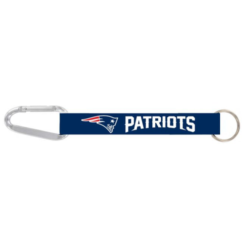 NFL New England Patriots Carabiner Keychain - MOQ 300