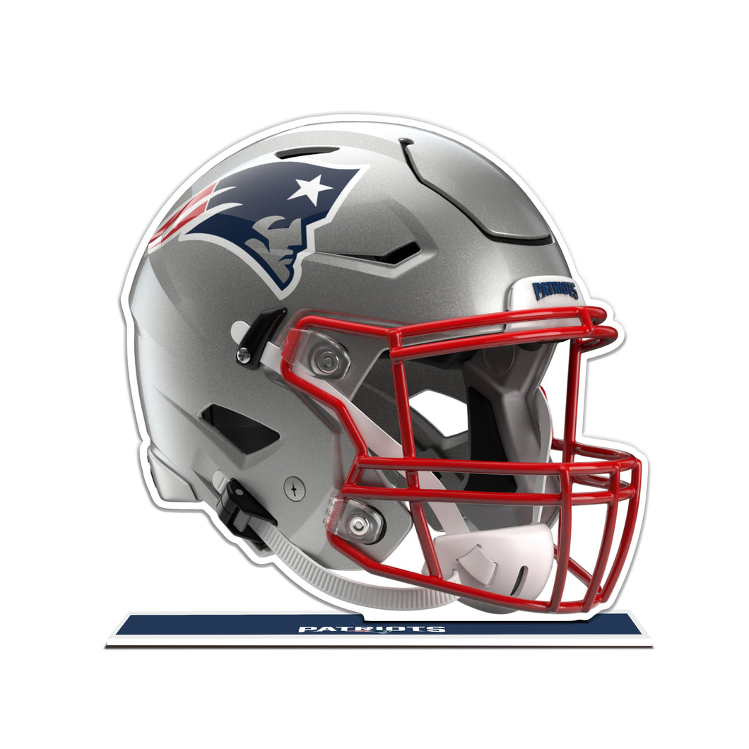 NFL New England Patriots Styrene Speed Helmet Standee - MOQ 12