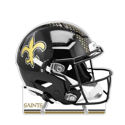 NFL New Orleans Saints Alternate Acrylic Helmet Standee - MOQ 6
