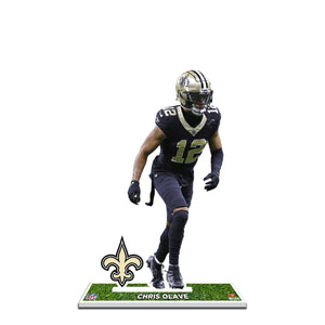 NFL New Orleans Saints Chris Olave Player Standee - MOQ 12