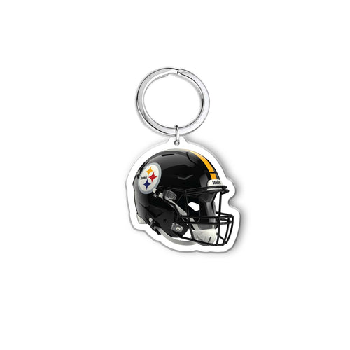 NFL Pittsburgh Steelers Acrylic Speed Helmet Keychain - MOQ 24