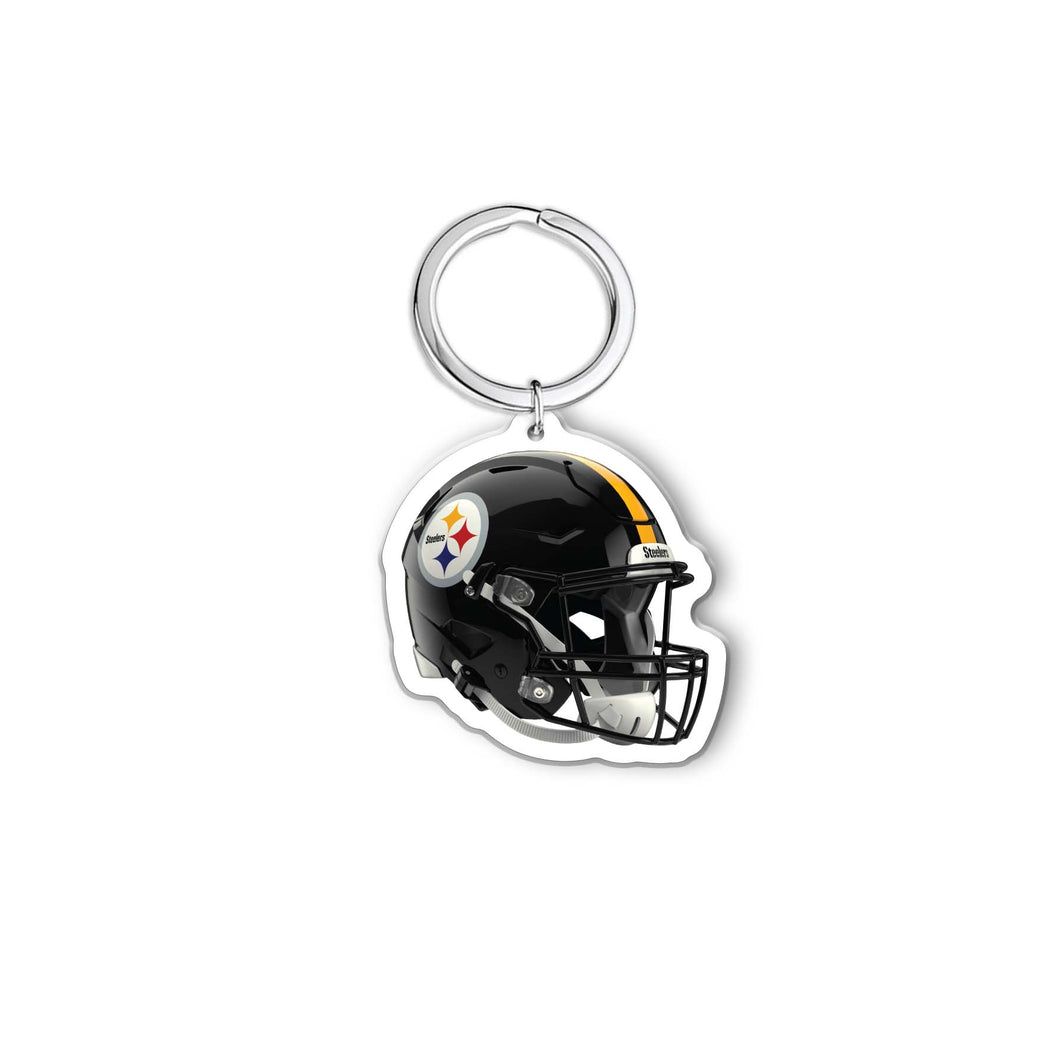 NFL Pittsburgh Steelers Acrylic Speed Helmet Keychain - MOQ 24