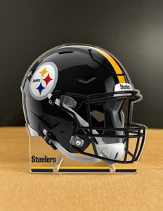 NFL Pittsburgh Steelers Acrylic Speed Helmet Standee - MOQ 6