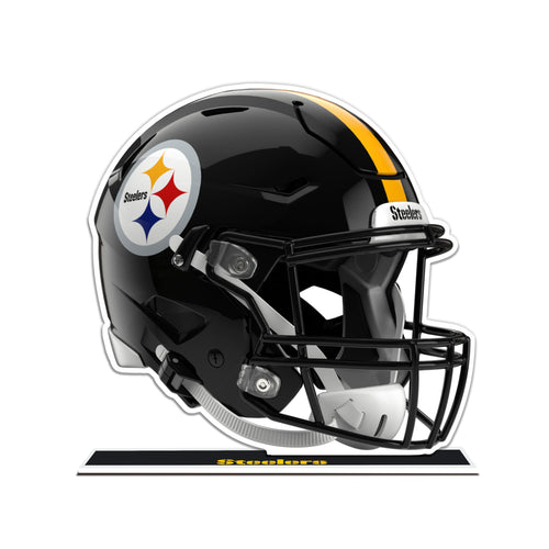 NFL Pittsburgh Steelers Styrene Speed Helmet Standee - MOQ 12
