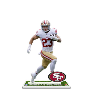 NFL San Francisco 49ers Christian McCaffery Player Standee - MOQ 12