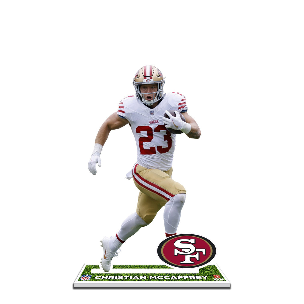 NFL San Francisco 49ers Christian McCaffery Player Standee - MOQ 12