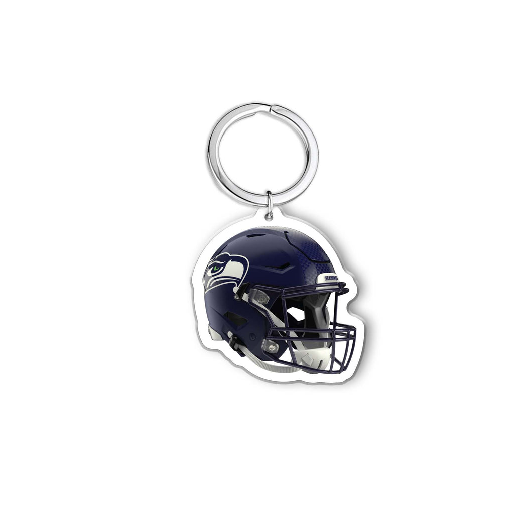 NFL Seattle Seahawks Acrylic Speed Helmet Keychain - MOQ 24