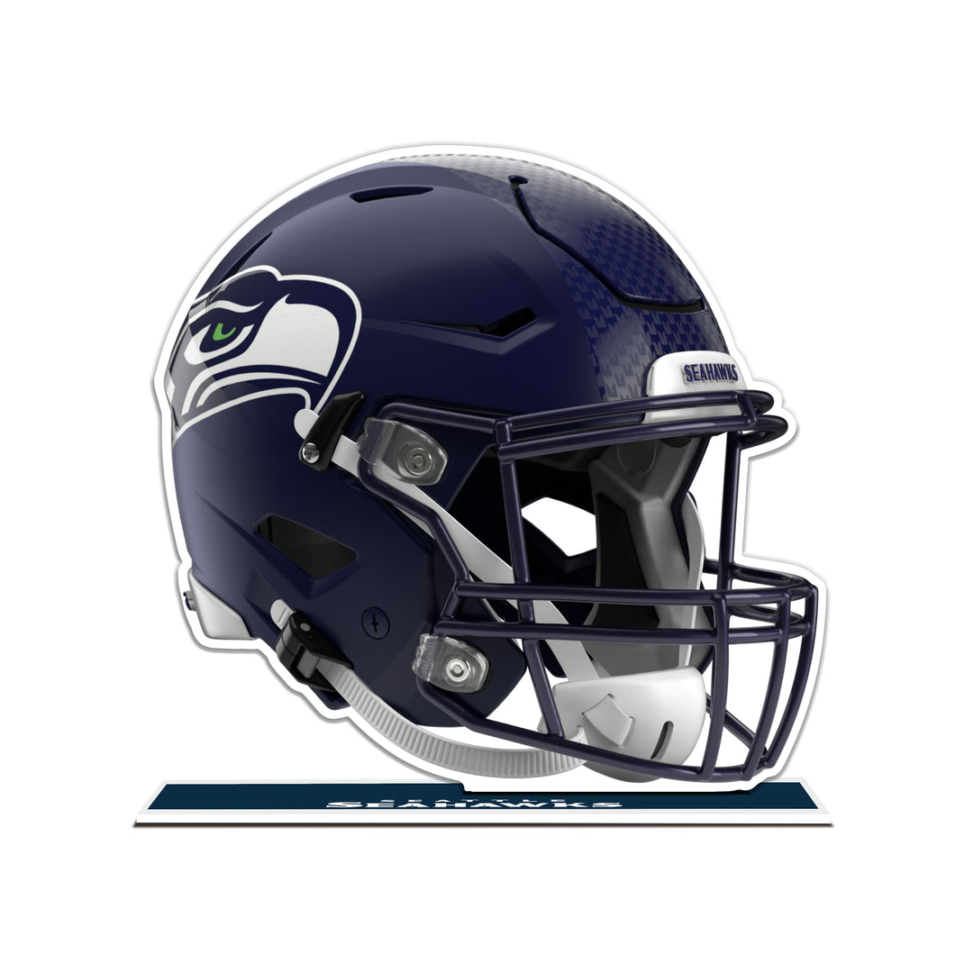 NFL Seattle Seahawks Styrene Speed Helmet Standee - MOQ 12