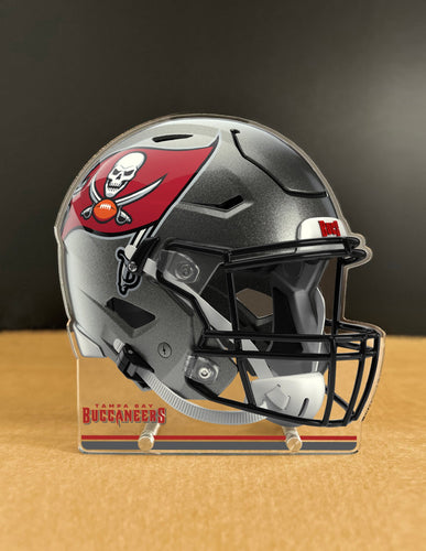 NFL Tampa Bay Buccaneers Acrylic Speed Helmet Standee - MOQ 6