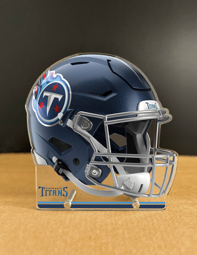 NFL Tennessee Titans Acrylic Speed Helmet Standee - MOQ 6