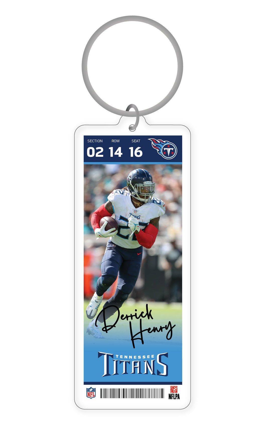 NFL Tennessee Titans Derrick Henry Acrylic Player Keychain - MOQ 24