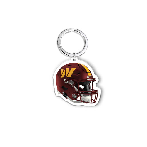 NFL Washington Commanders Acrylic Speed Helmet Keychain - MOQ 24
