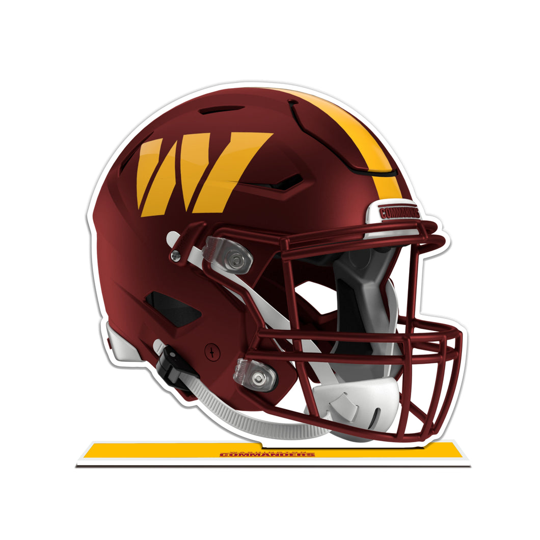 NFL Washington Commanders Styrene Speed Helmet Standee - MOQ 12